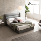 [젠티스] 침대프레임 '리나' + 매트리스 SS 그레이