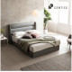 [젠티스]  침대프레임 '리나' + 매트리스 Q 그레이