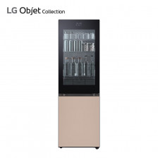 [LG] 오브제컬렉션 모던엣지 노크온 냉장고 349L 브라운