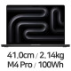 [애플] 맥북프로16 M4 Pro 16인치 노트북 스페이스 블랙 (SSD 512GB)
