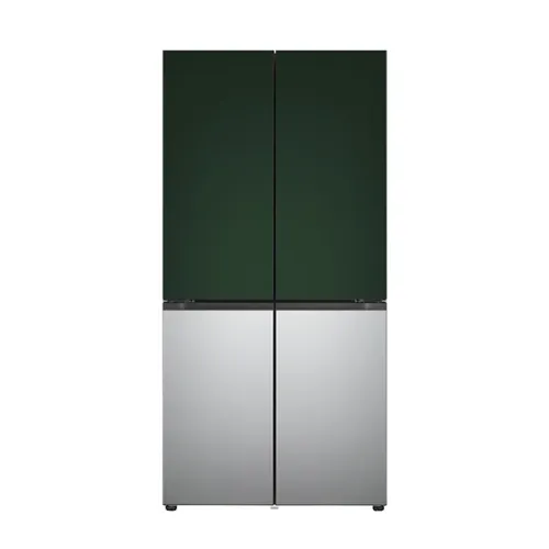 [LG] 디오스 오브제컬렉션 Fit & Max 냉장고 613L 그린/실버