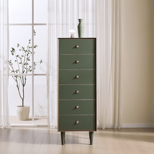 [헨지디자인] 플레르 6단 서랍장 바질