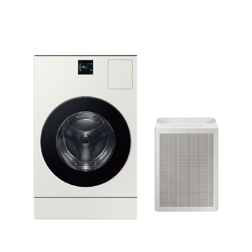 [삼성] 비스포크 AI 콤보 세탁기 25kg / 건조기 15kg 화이트 + 블루스카이 3100 공기청정기 10평형 빅토리그레이