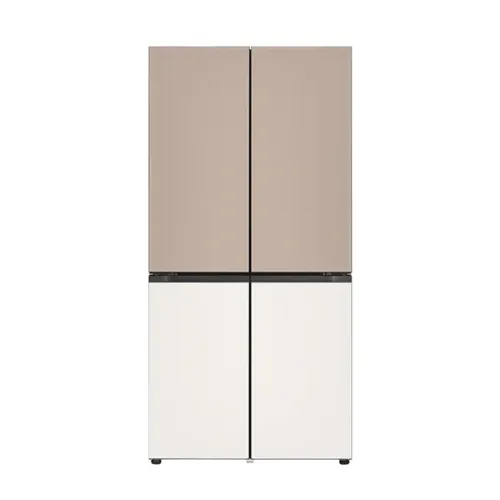 [LG] 디오스 오브제컬렉션 Fit & Max 냉장고 613L 클레이브라운/베이지