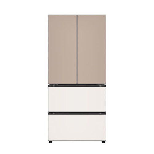 [LG] 디오스 오브제컬렉션 김치톡톡 Fit&Max 김치냉장고 480L 클레이브라운/베이지