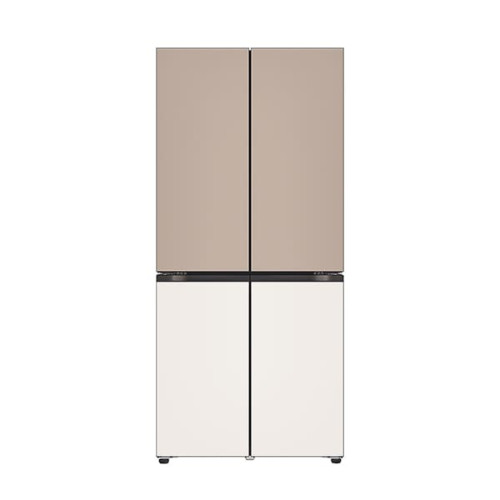 [LG] 디오스 오브제컬렉션 Fit&Max 냉장고 504L 클레이브라운/베이지