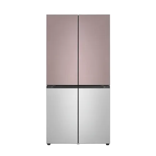 [LG] 디오스 오브제컬렉션 Fit & Max 냉장고 613L 클레이핑크/실버