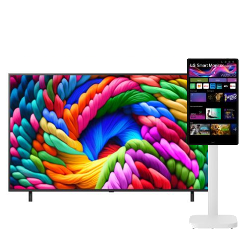 [LG] 나노셀 AI TV 65인치+스마트모니터 스윙 32인치