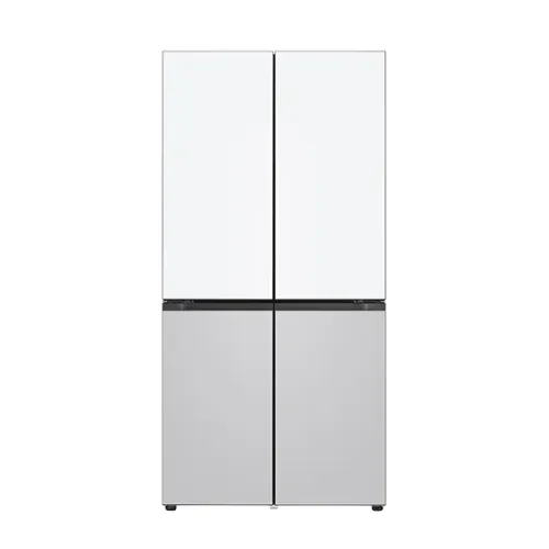 [LG] 디오스 AI 오브제컬렉션 Fit & Max 냉장고 609L 에센스화이트/크림그레이