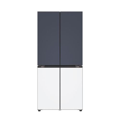 [LG] 디오스 오브제컬렉션 Fit&Max 냉장고 504L 네이비/에센스화이트