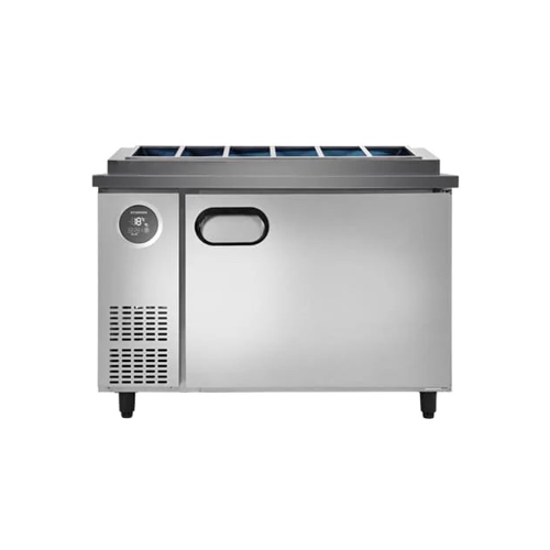 [스타리온] 직냉식 1/4밧드 김밥토핑 냉장고 277L 내부스텐