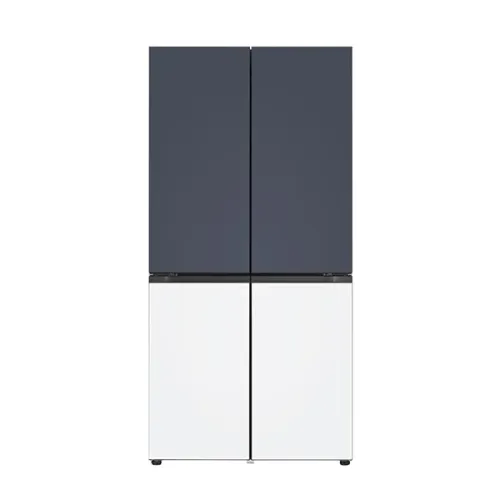 [LG] 디오스 오브제컬렉션 Fit & Max 냉장고 613L 네이비/에센스화이트