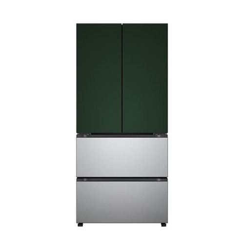[LG] 디오스 오브제컬렉션 김치톡톡 Fit&Max 김치냉장고 480L 그린/실버