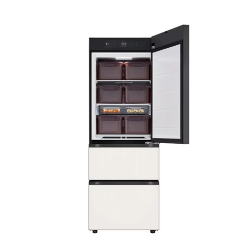 디오스 오브제컬렉션 김치톡톡 Fit & Max 김치냉장고 324L 베이지