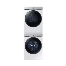 [삼성] AI 세탁기 21kg + 건조기 21kg 화이트 + 상단 설치 키트