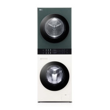 [LG] 트롬 오브제컬렉션 워시타워 컴팩트 세탁기 13KG + 건조기 10KG 네이처베이지/그린
