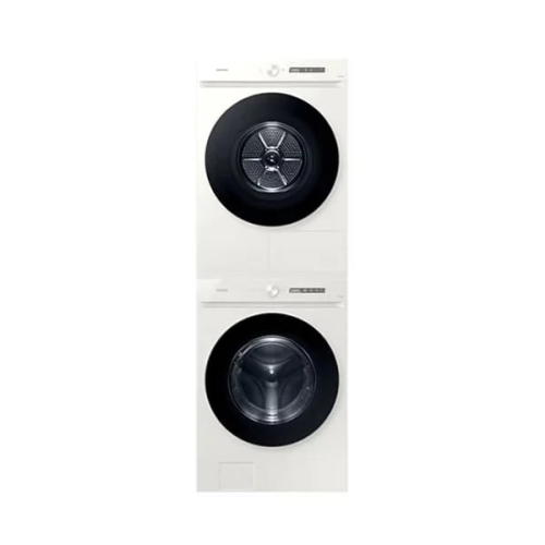 [삼성] 비스포크 그랑데 AI 세탁기 24kg + 건조기 20kg 그레이지 + 상단 설치 키트